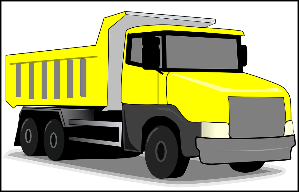 yellow truck