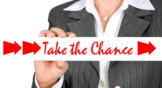 take the chance